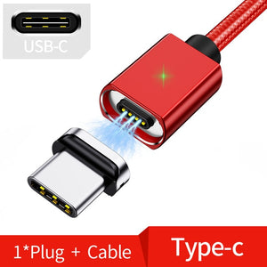 ⭐️Magnetic Micro USB Cable For iPhone Samsung Fast Charging Cable